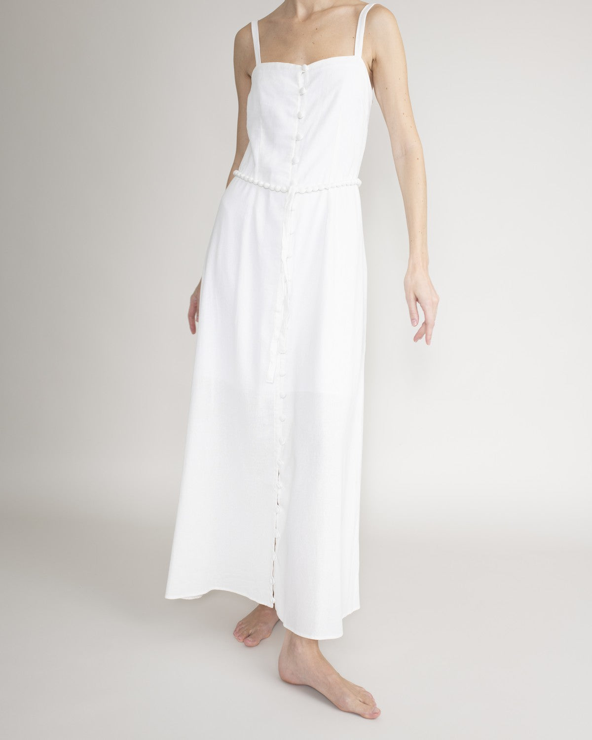 Vestido Con Abertura