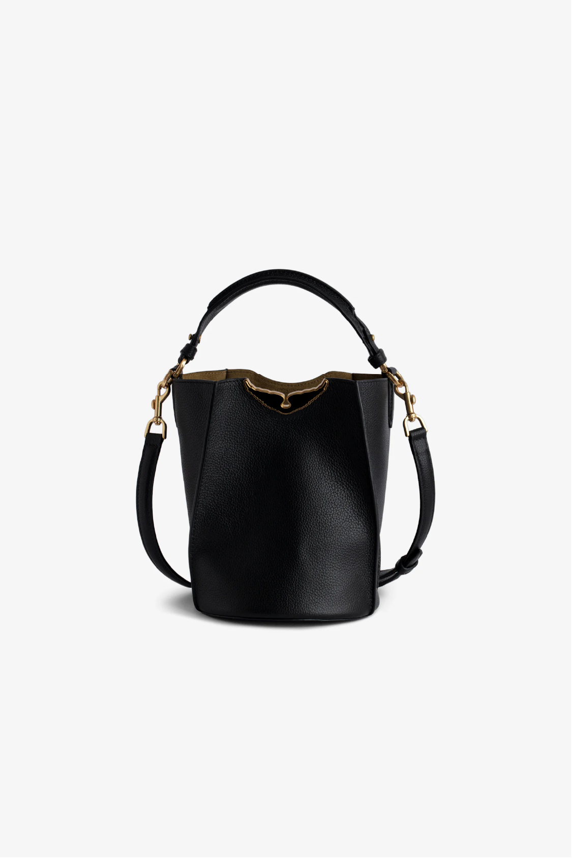 Bolso Borderline Bucket Grained Leat