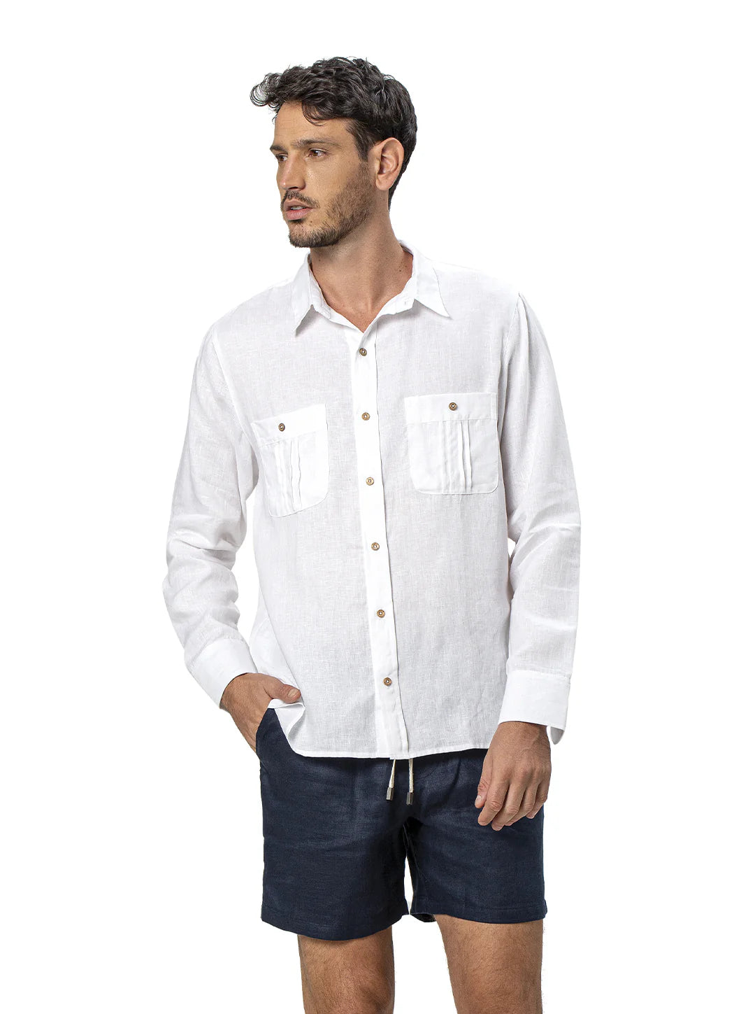 Linen guayabera
