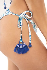Latin panty with side accessories