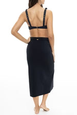 Skirt with bolero in front