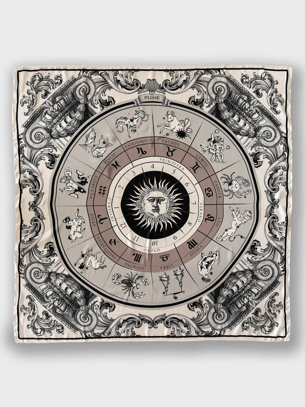 Astro brown scarf