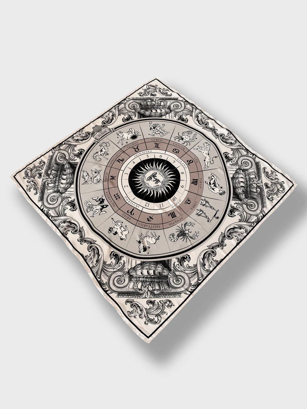 Astro brown scarf