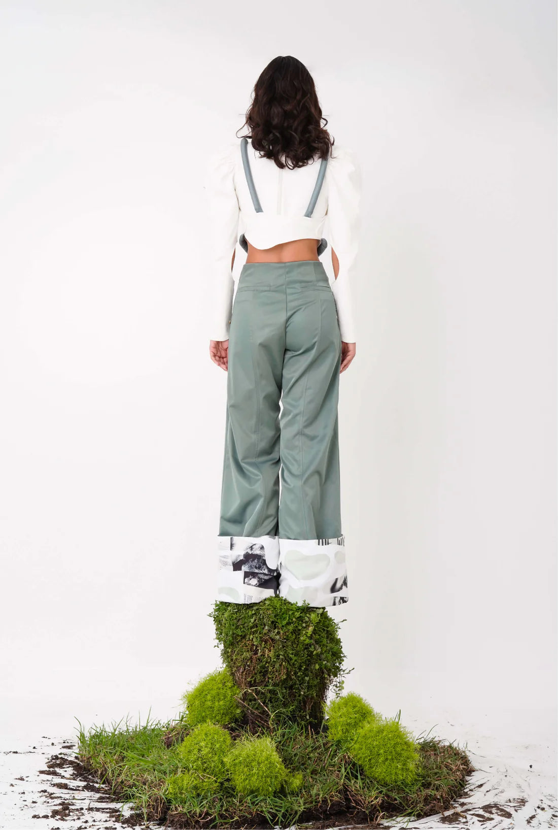 Panda vu top with sleeves