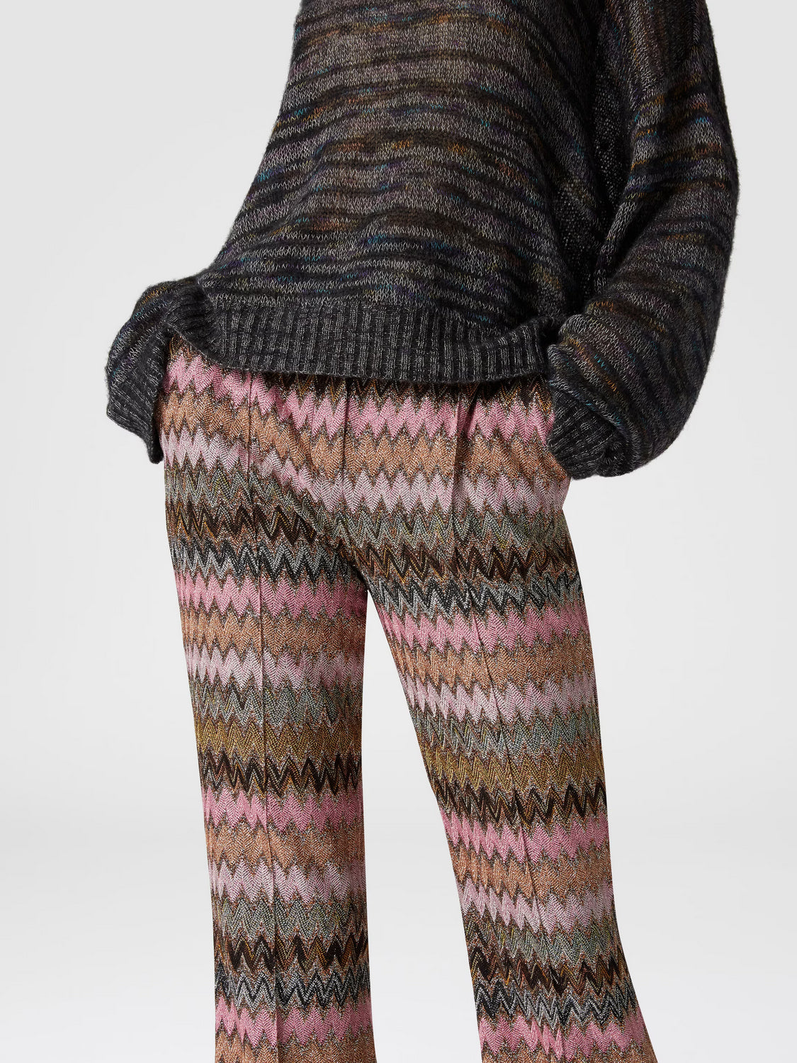 Pantalon Multicolor Spacedyed With Dark Base