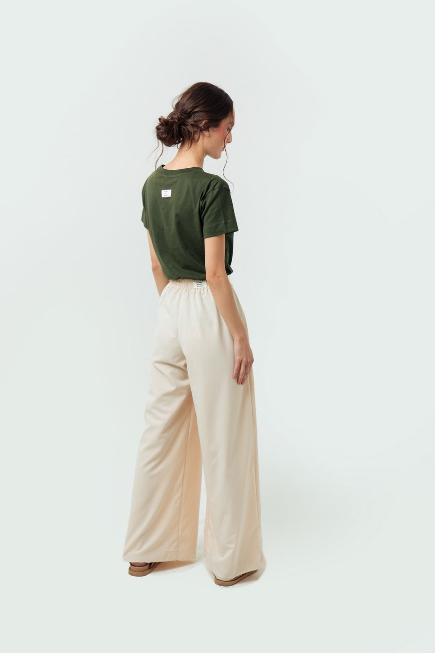 Pantalon Maglia Ivory