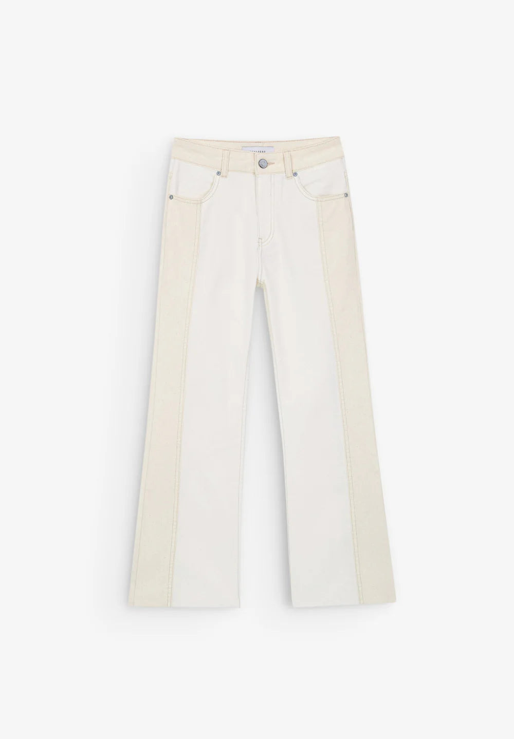 Pantalon Denim Double Ecru