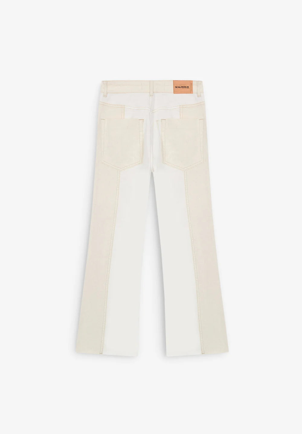 Pantalon Denim Double Ecru