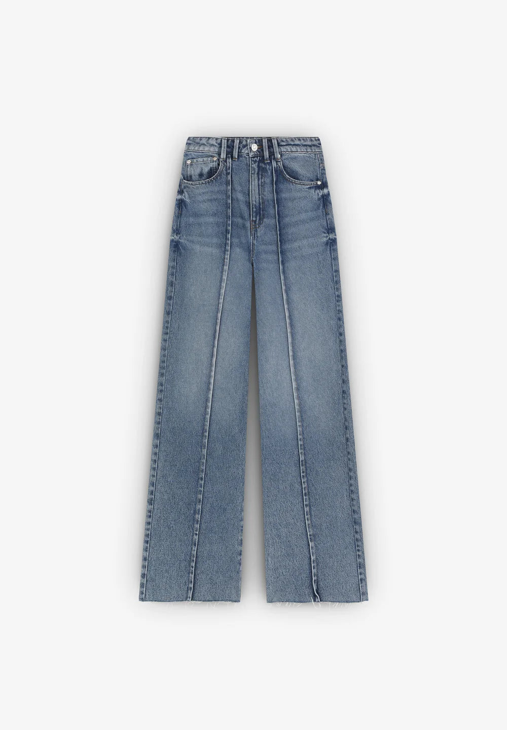 Pantalon Denim Front Color