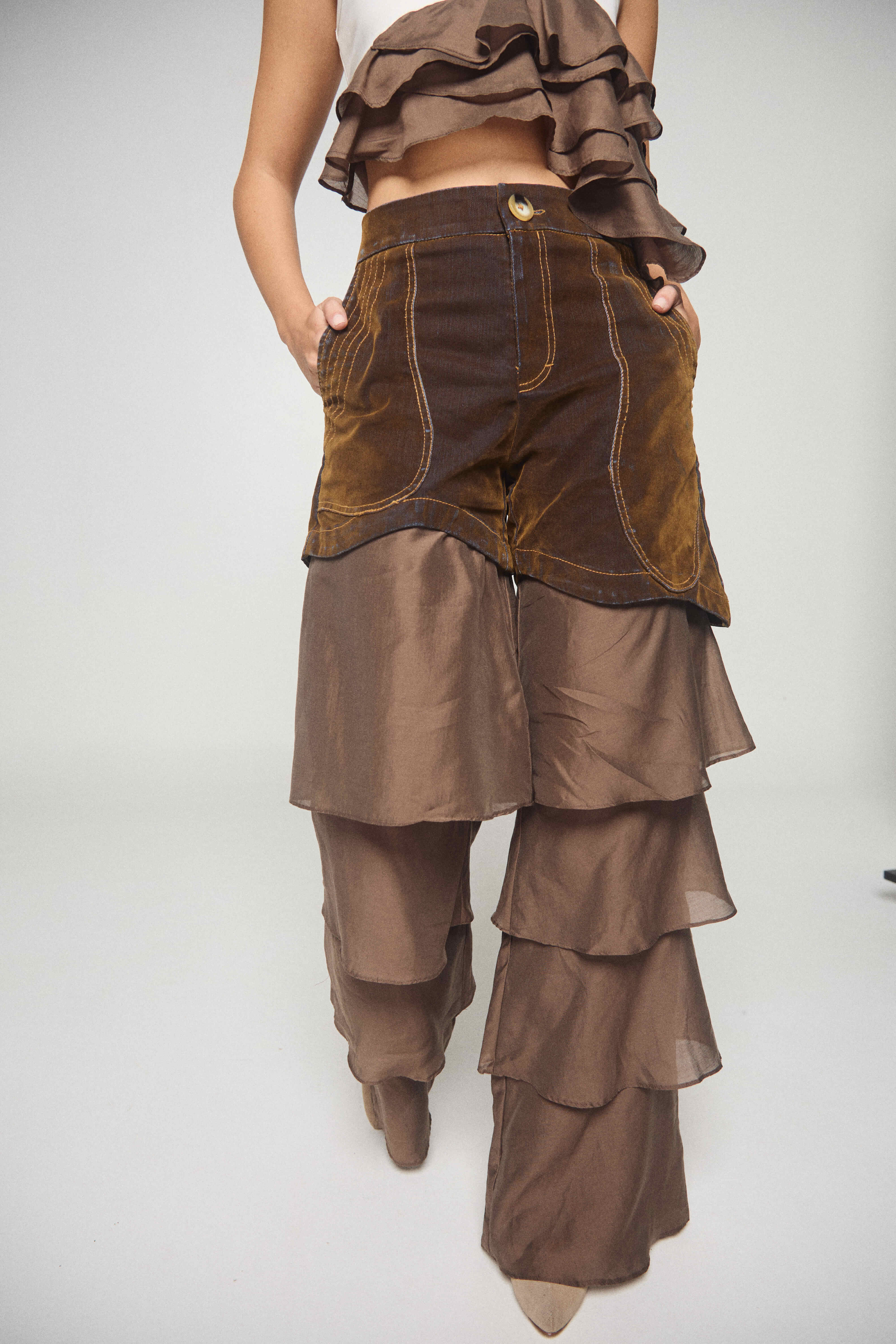 Moon wing trousers
