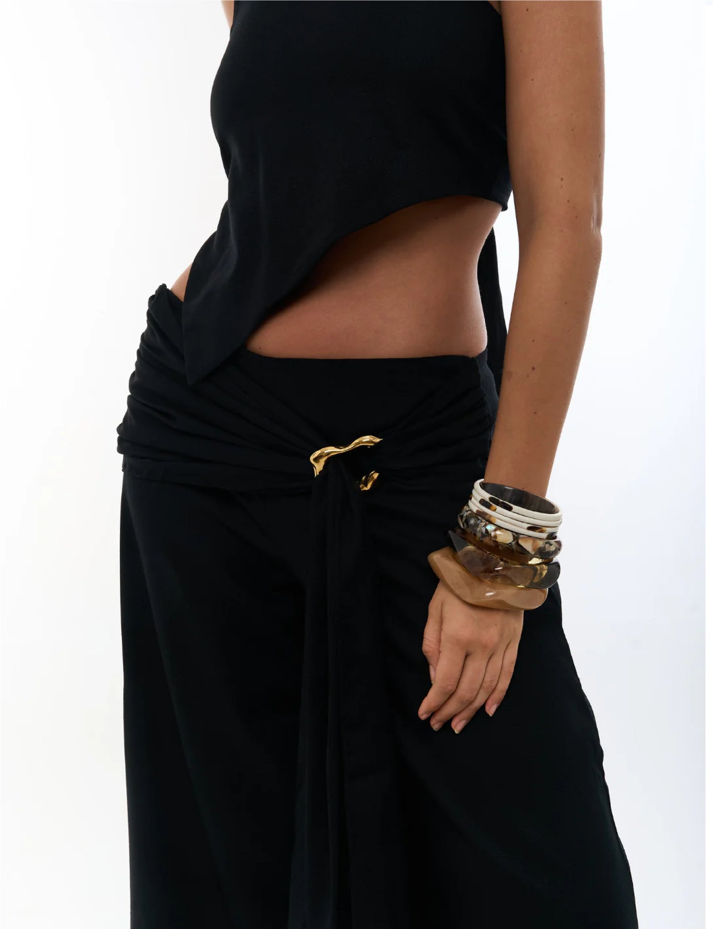 Black Valparaiso Pants 