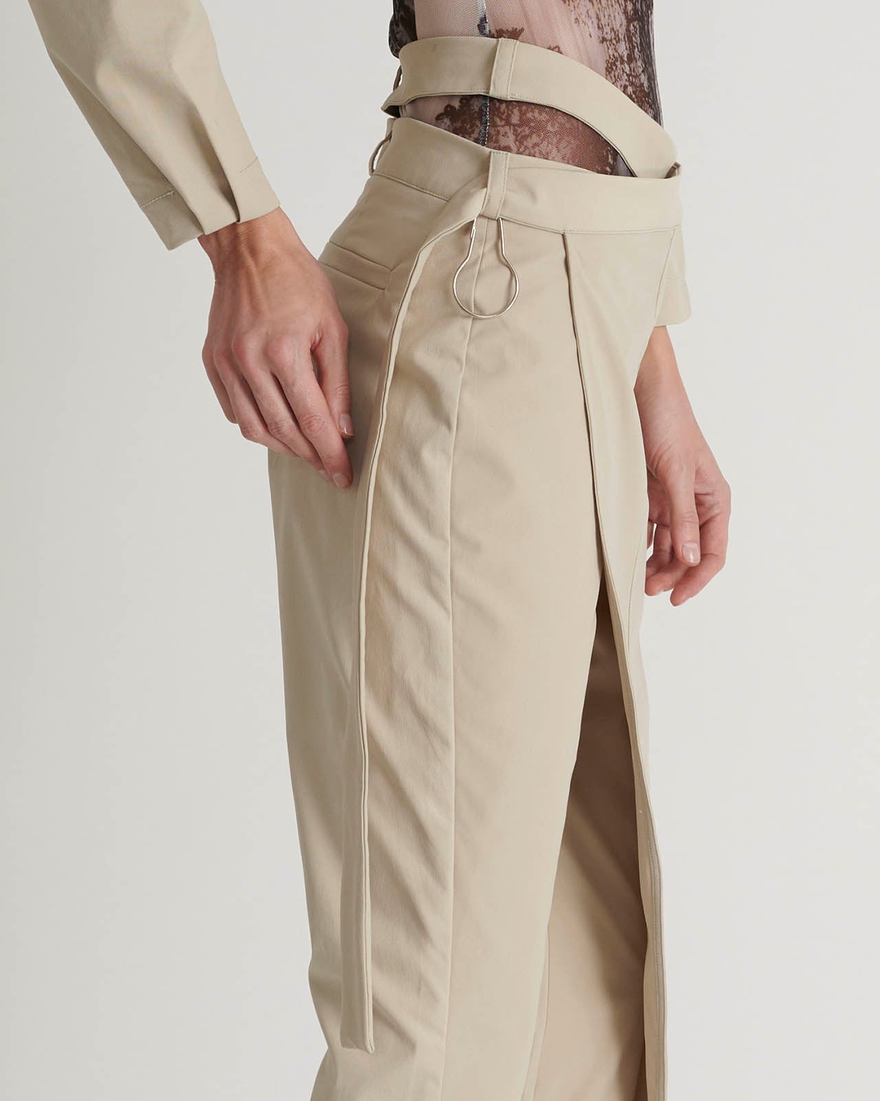 Cut pants