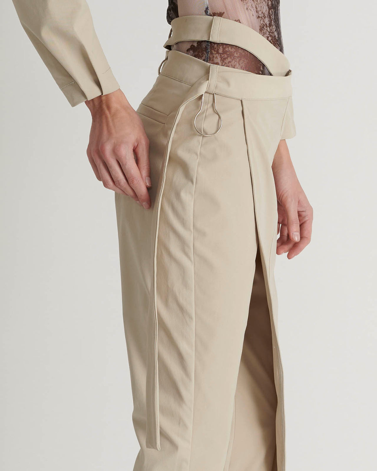 Cut pants