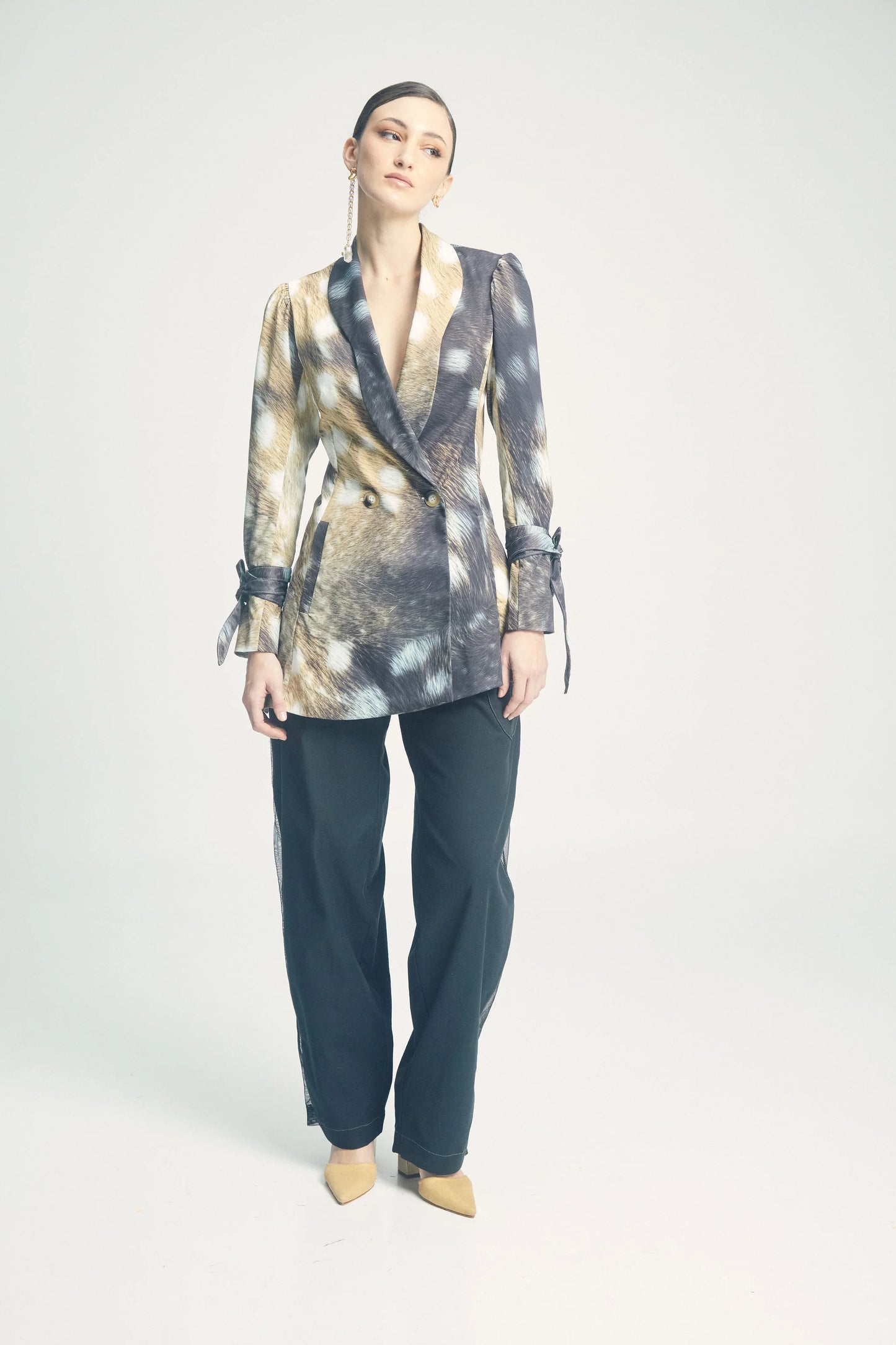 Black looma pants