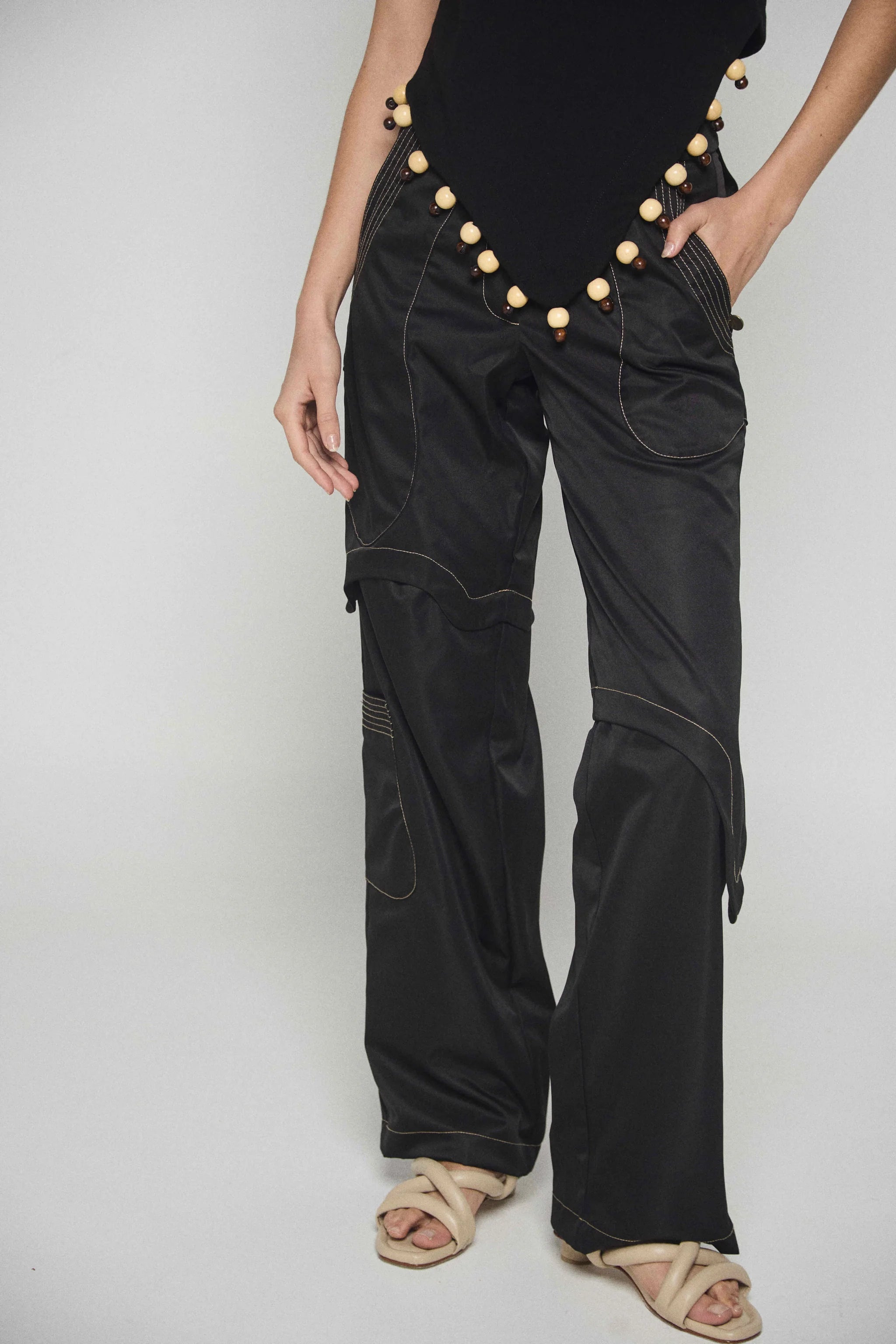 Pluma black pant