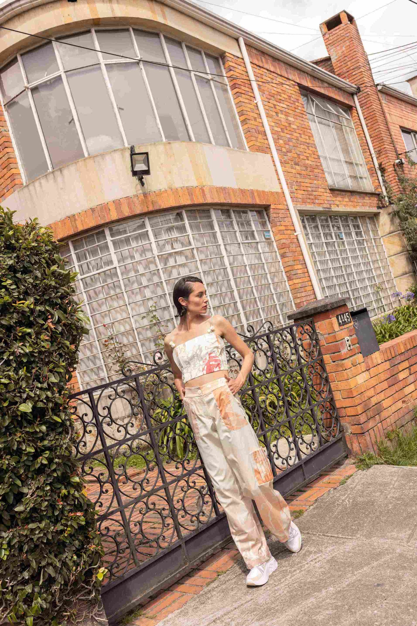 Pink plume 4 pants