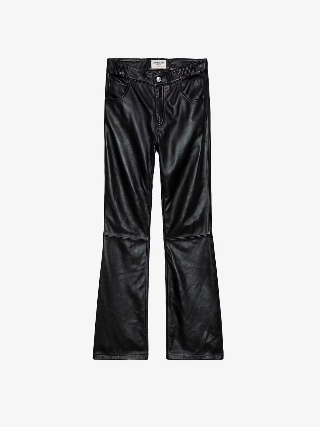 Pantalon Push Cuir Lisse