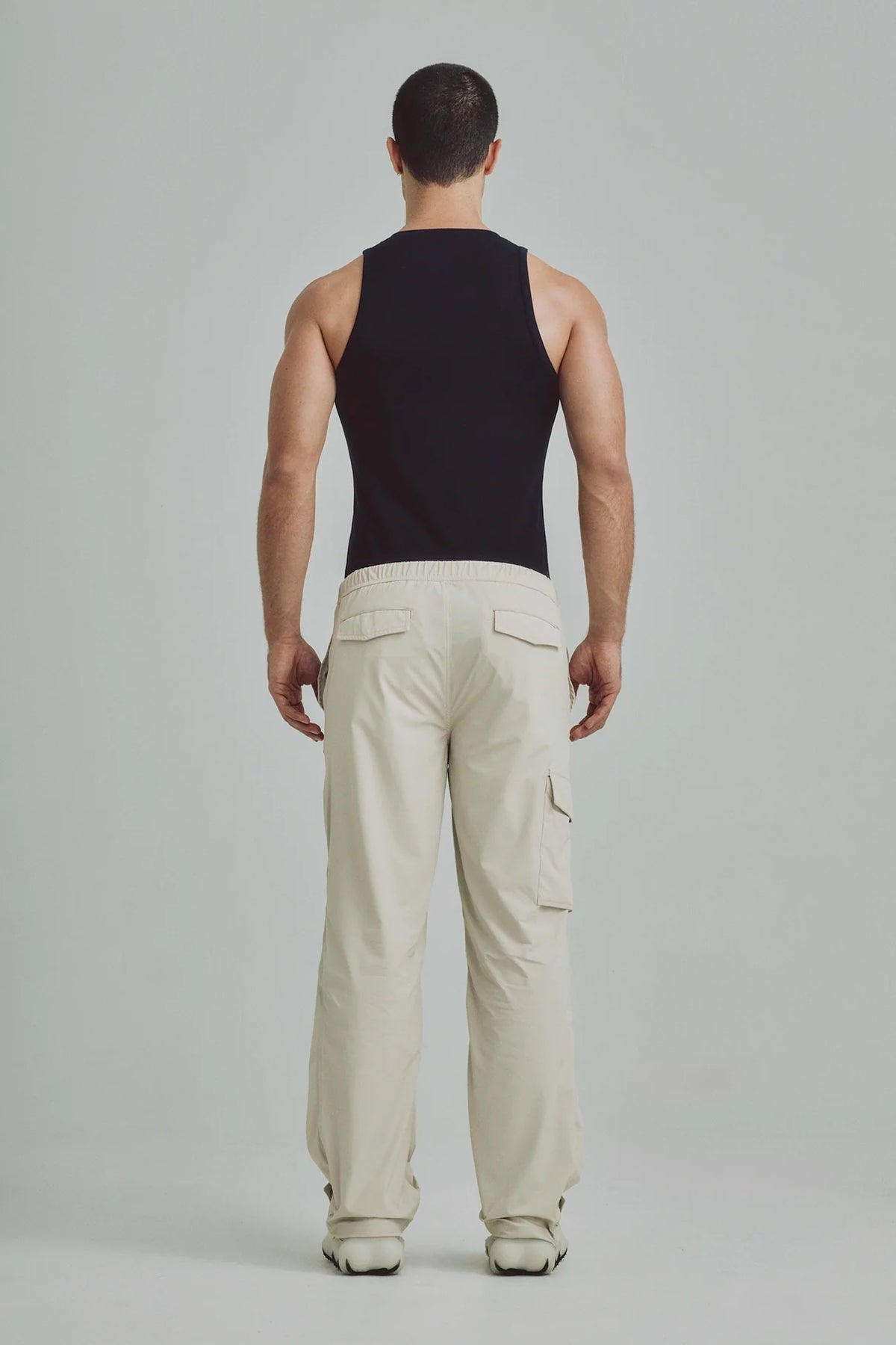 Iron semi-fit pants