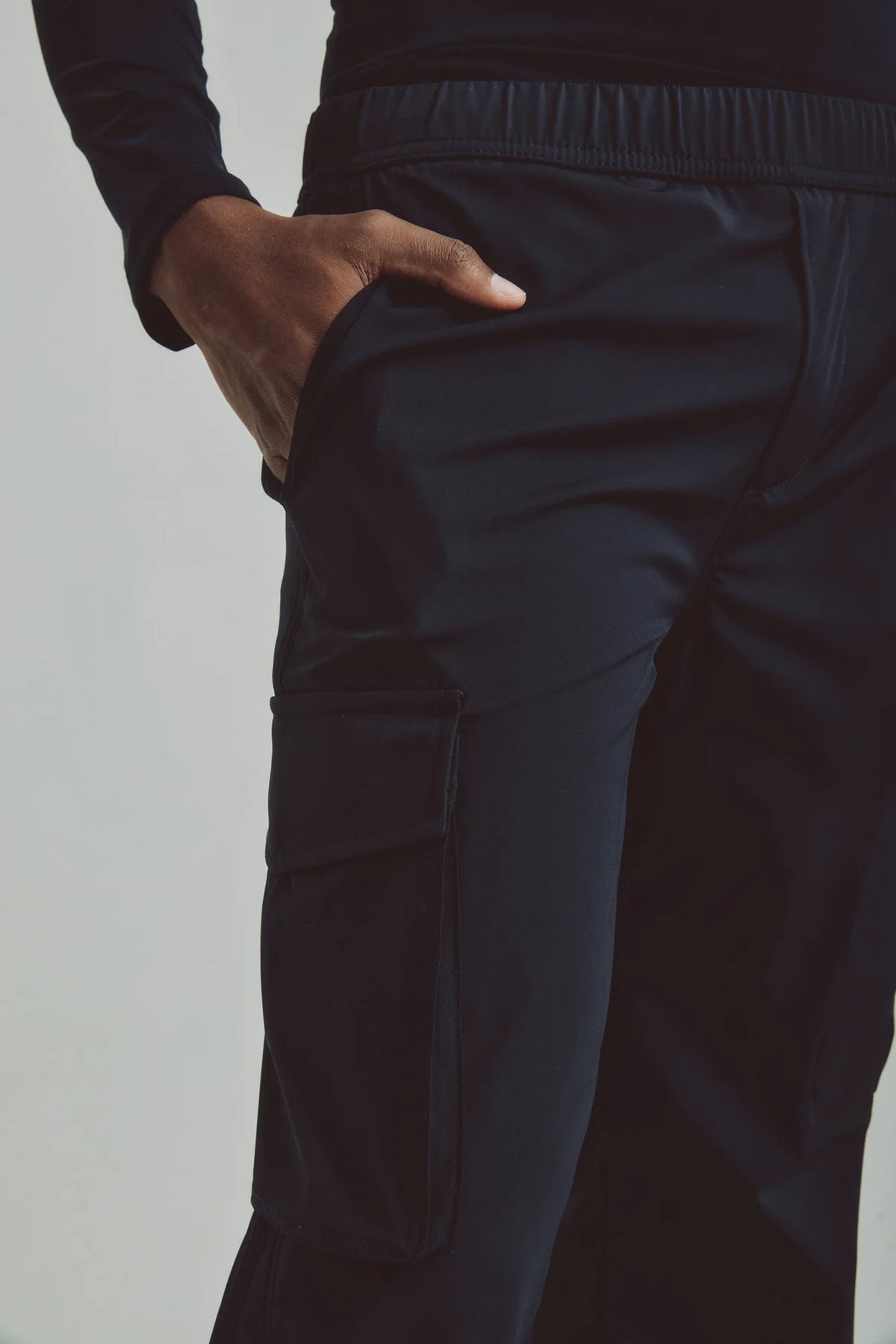 Iron semi-fit pants