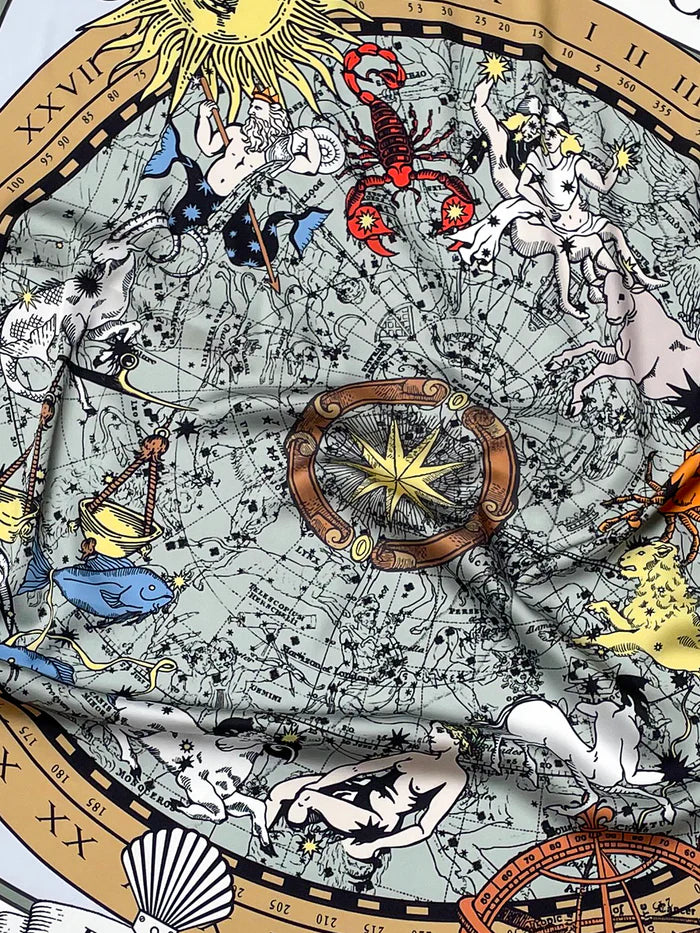 Zodiacus astral scarf