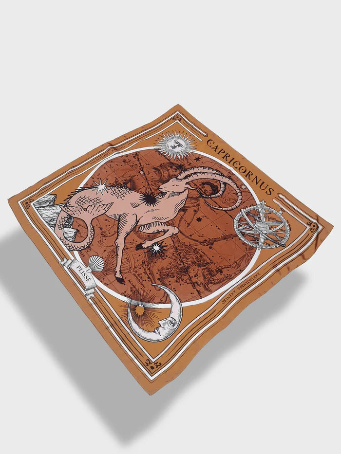Zodiacus capricorn scarf