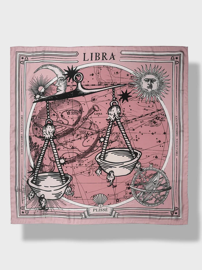 Zodiacus libra scarf