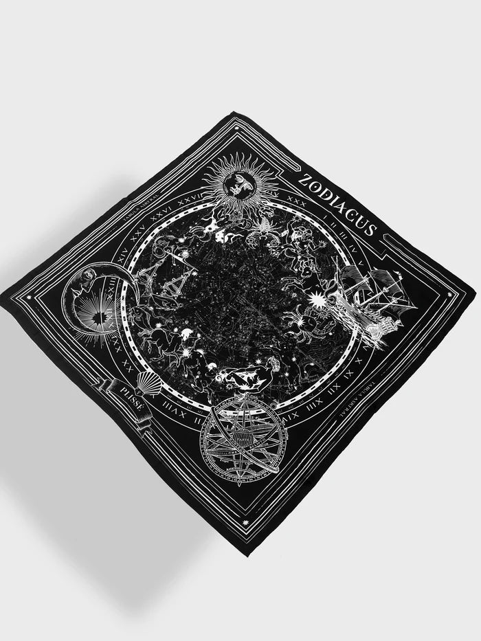 Zodiacus black scarf