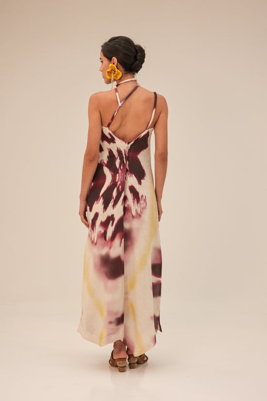 Pink mango dress