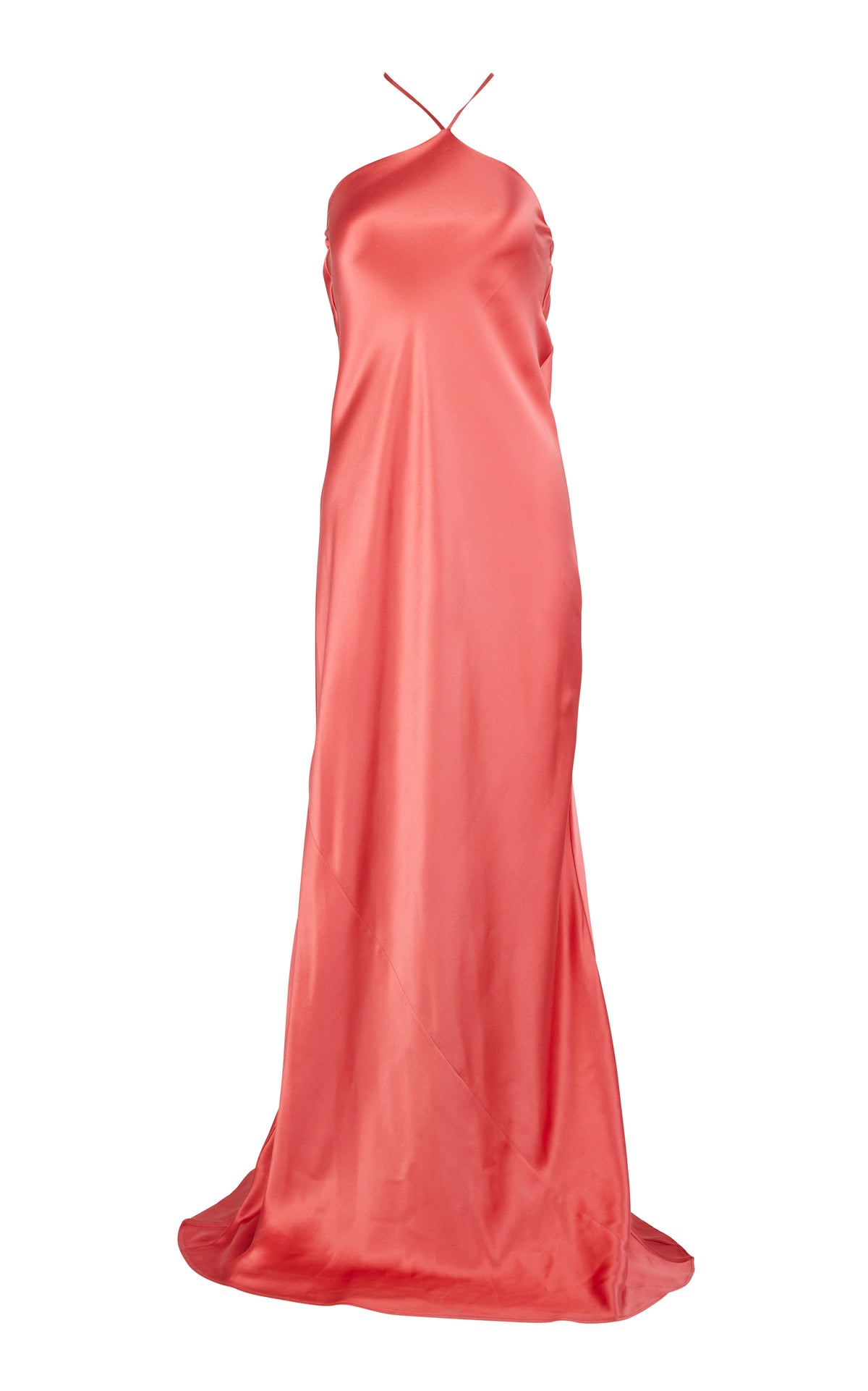 Gold slip dress