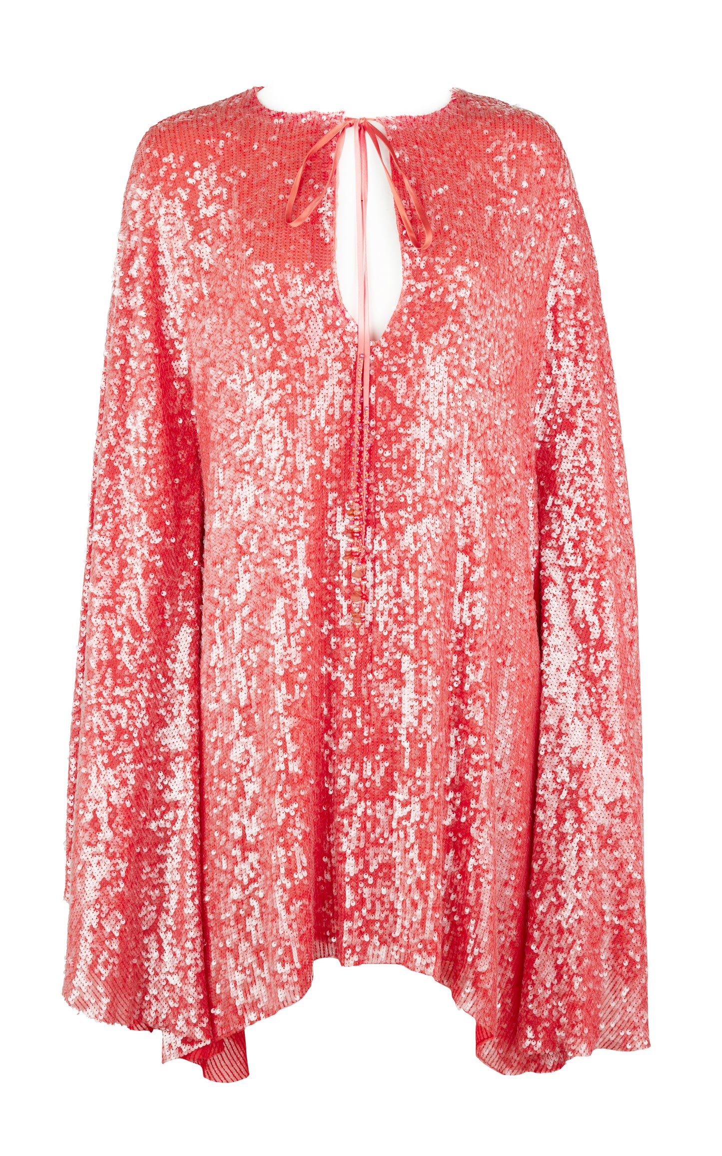 Caftan-style mini dress