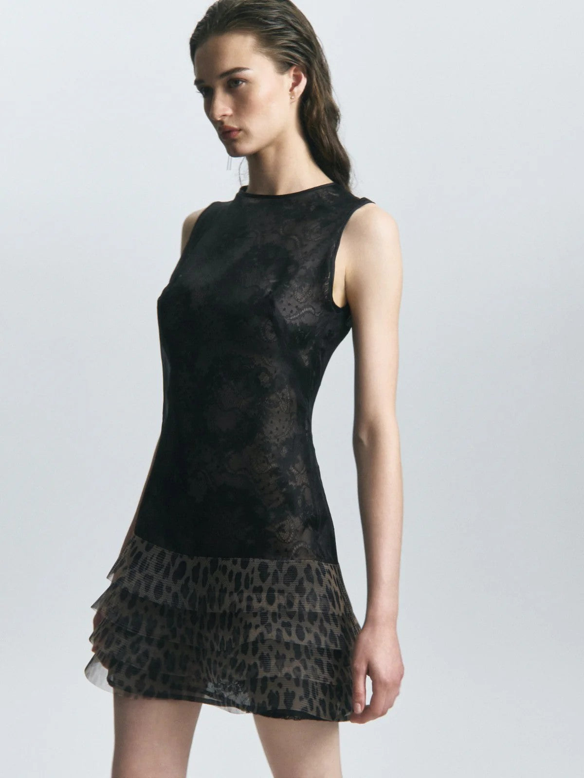 Cheetah mini dress