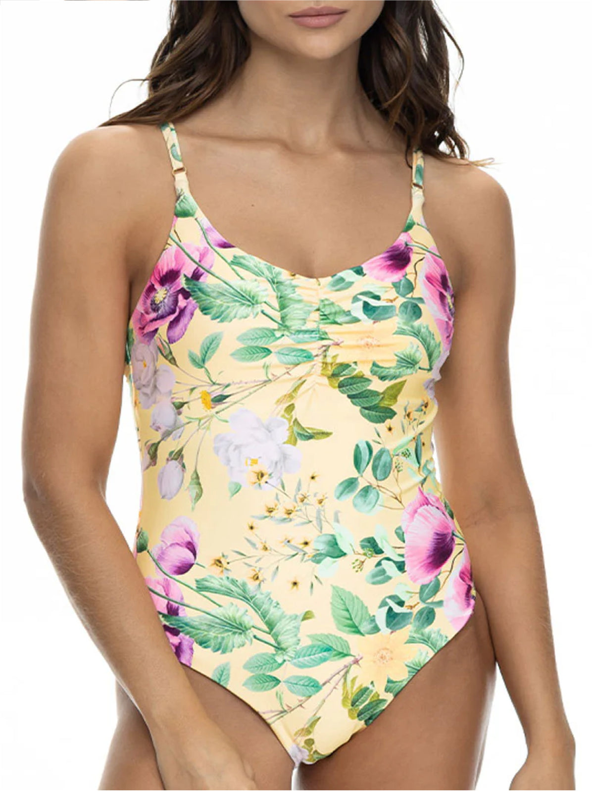 Retro botanical onepiece
