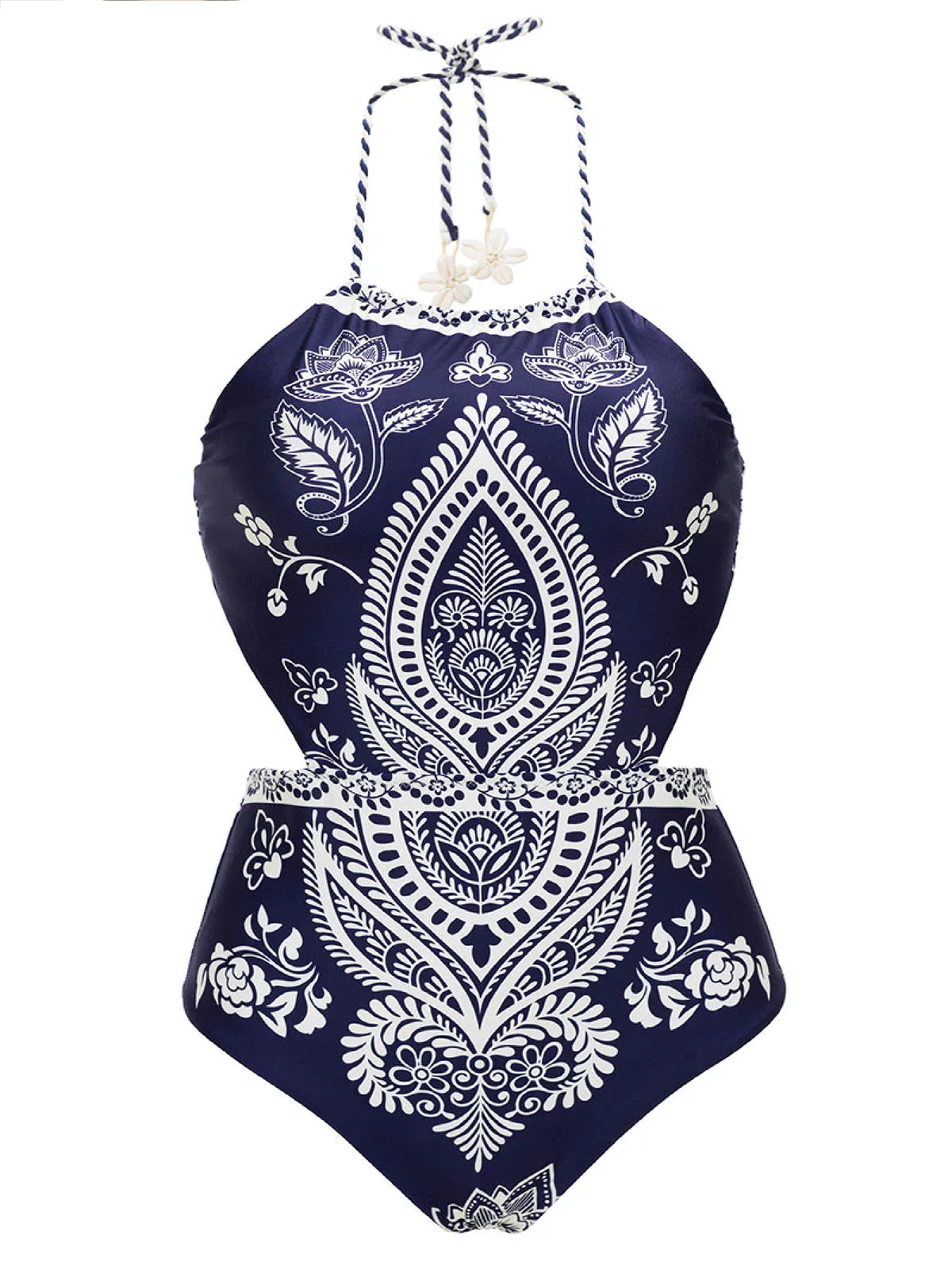 Rustic halter onepiece
