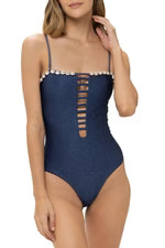 One piece strapless