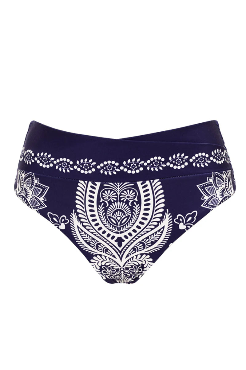 Rustic high botton