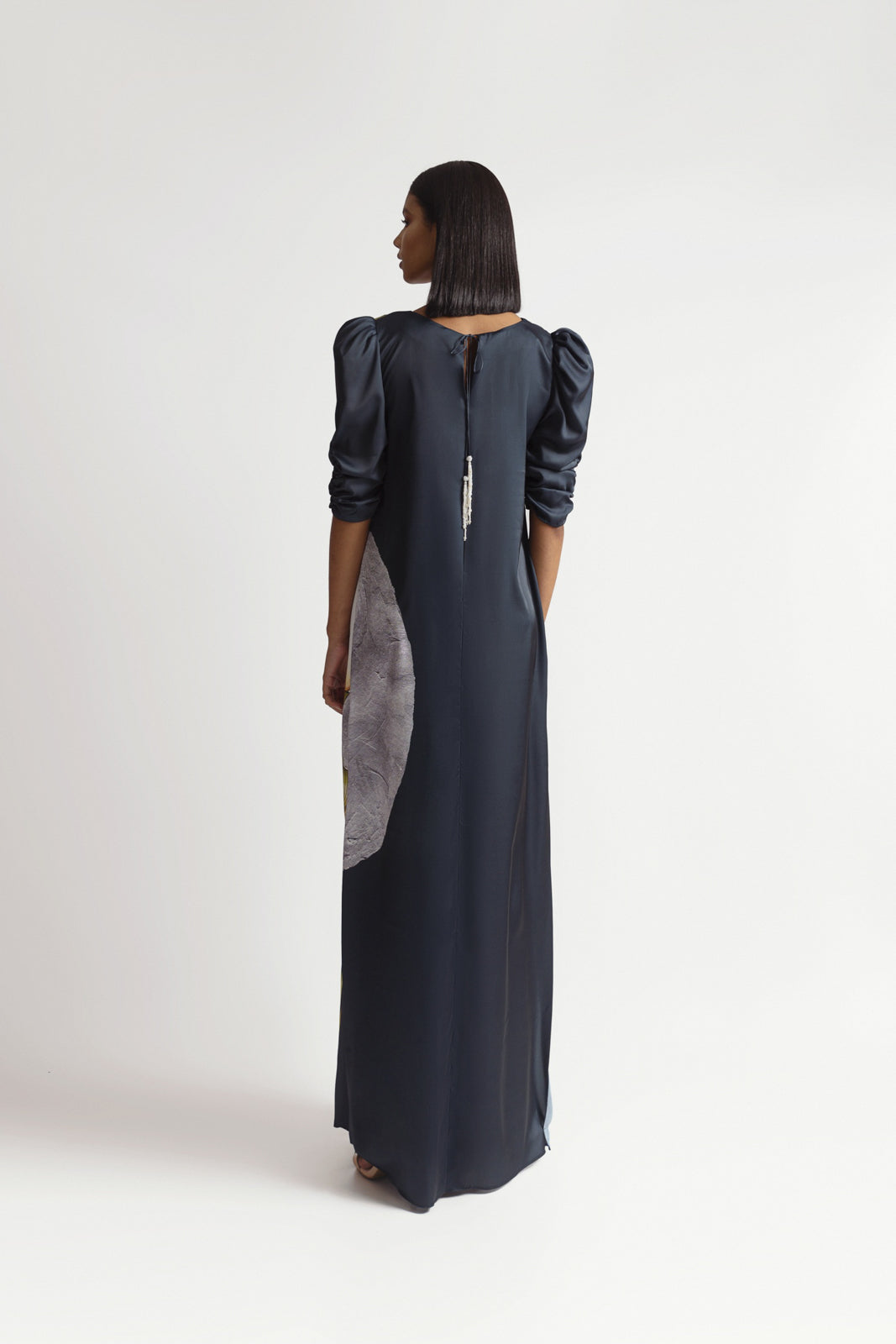 Milene flower maxi dress