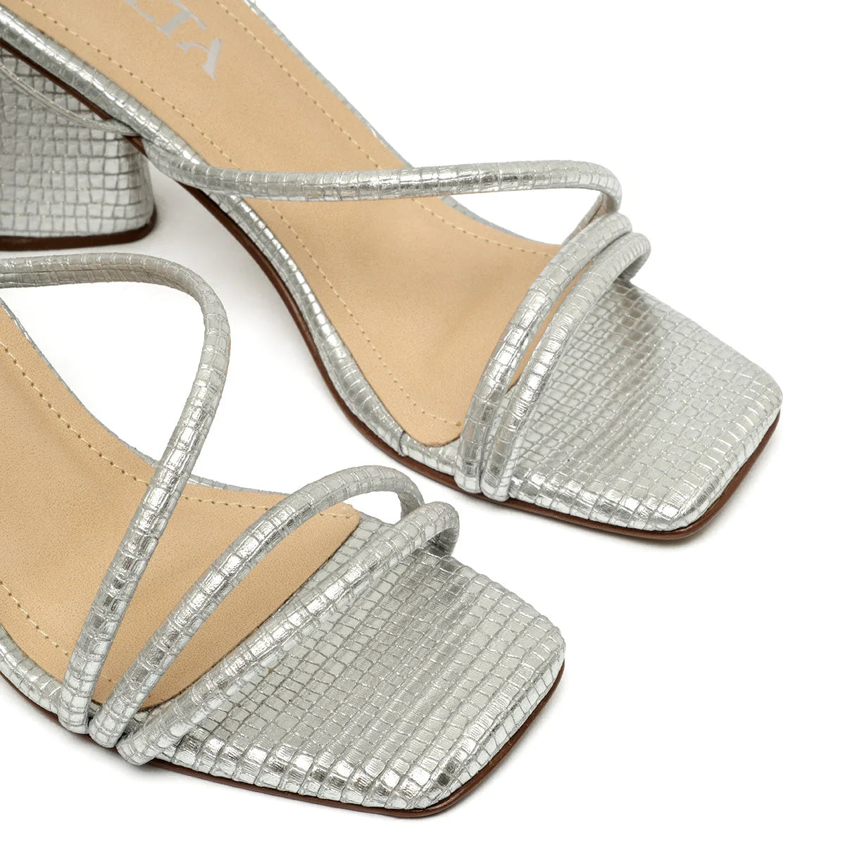 Analia silver sandals