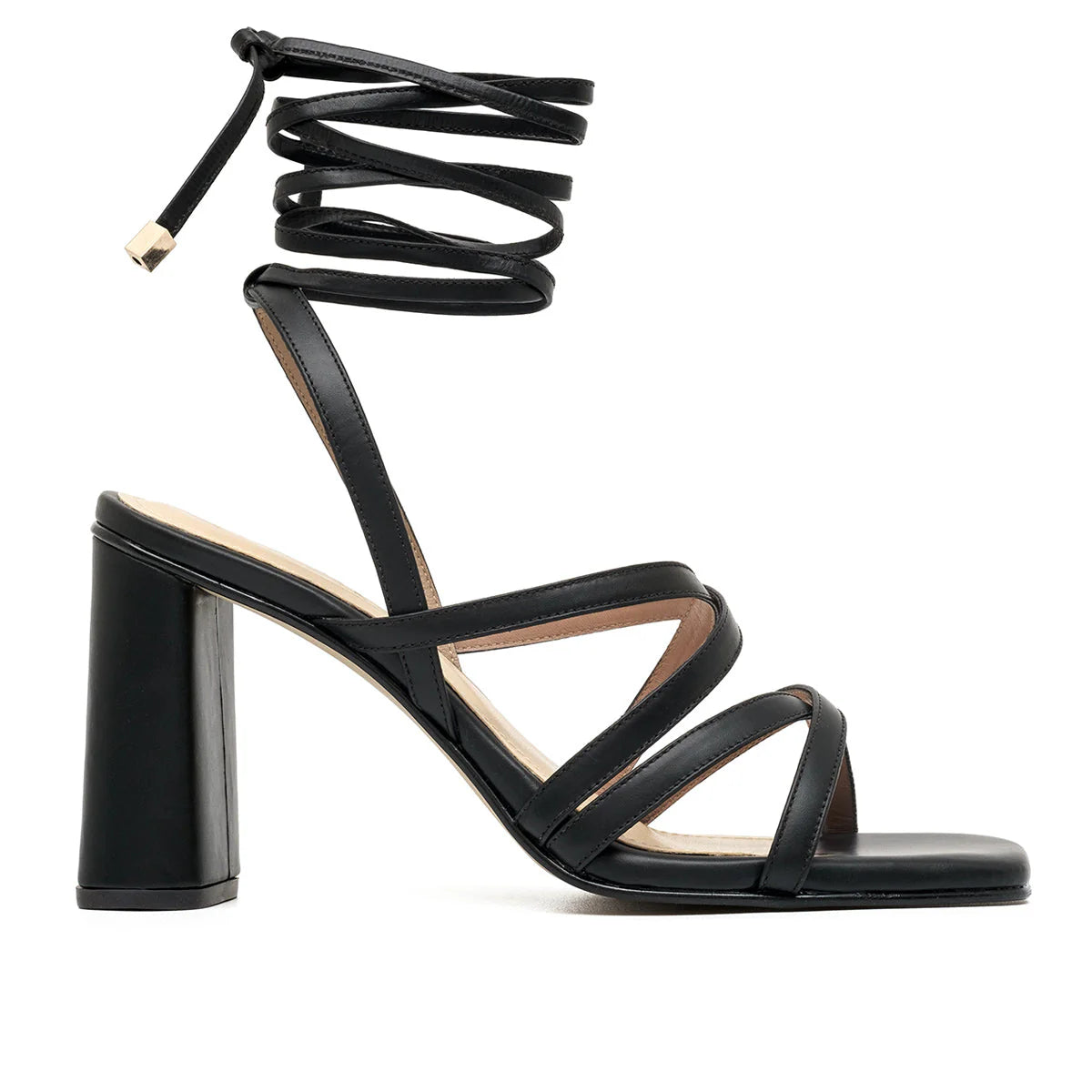 Gianna black sandals