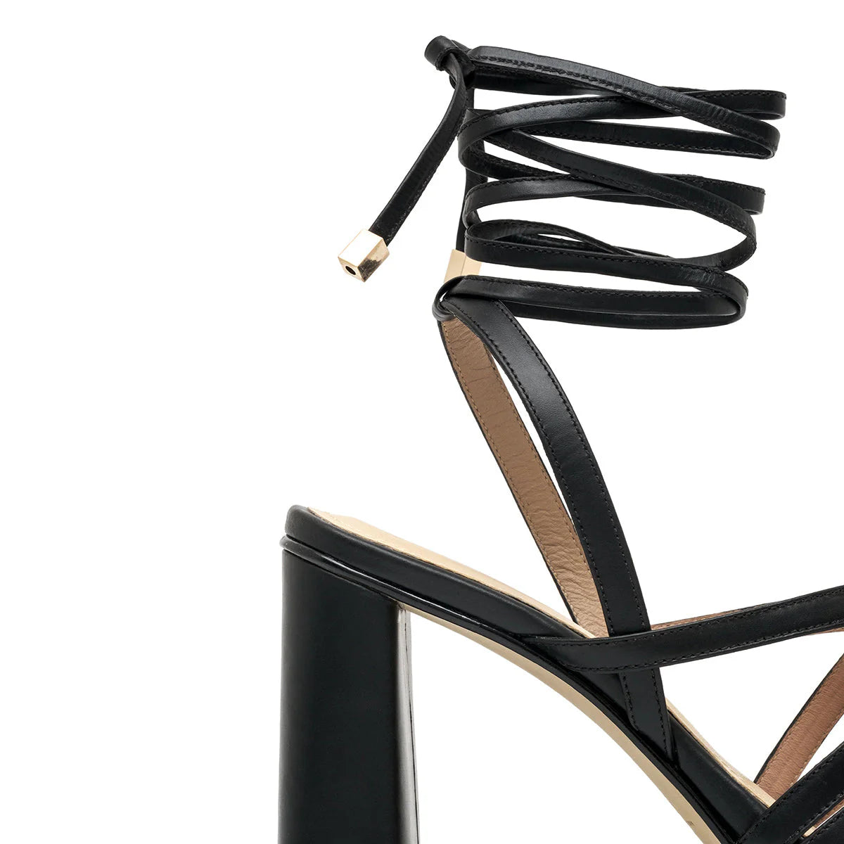 Gianna black sandals
