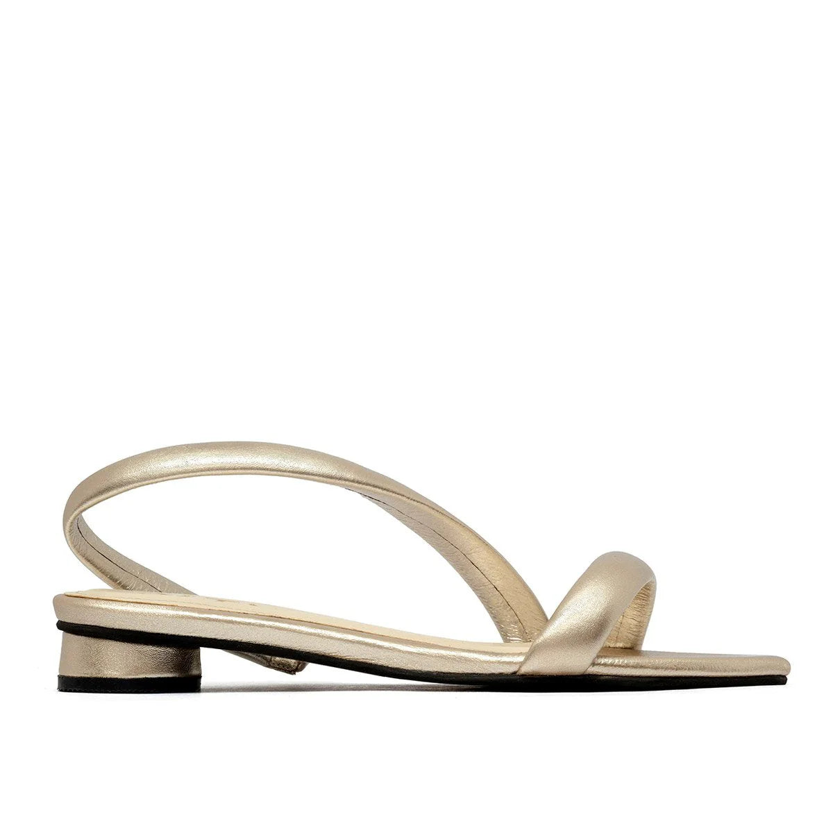 Lunna gold sandals
