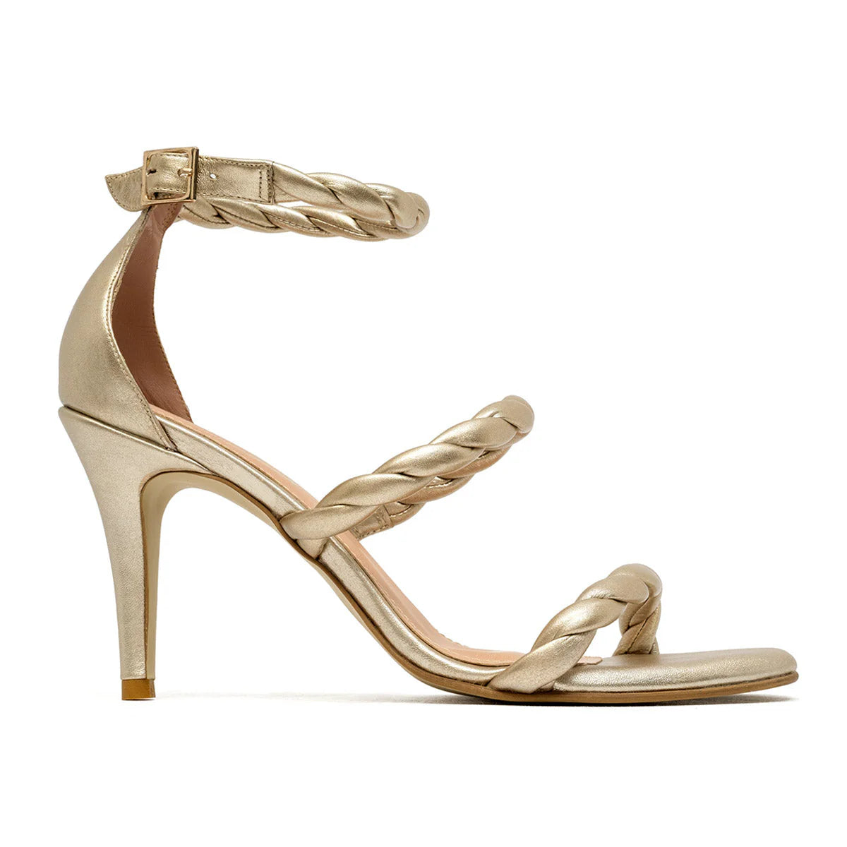 Salmma gold sandalia