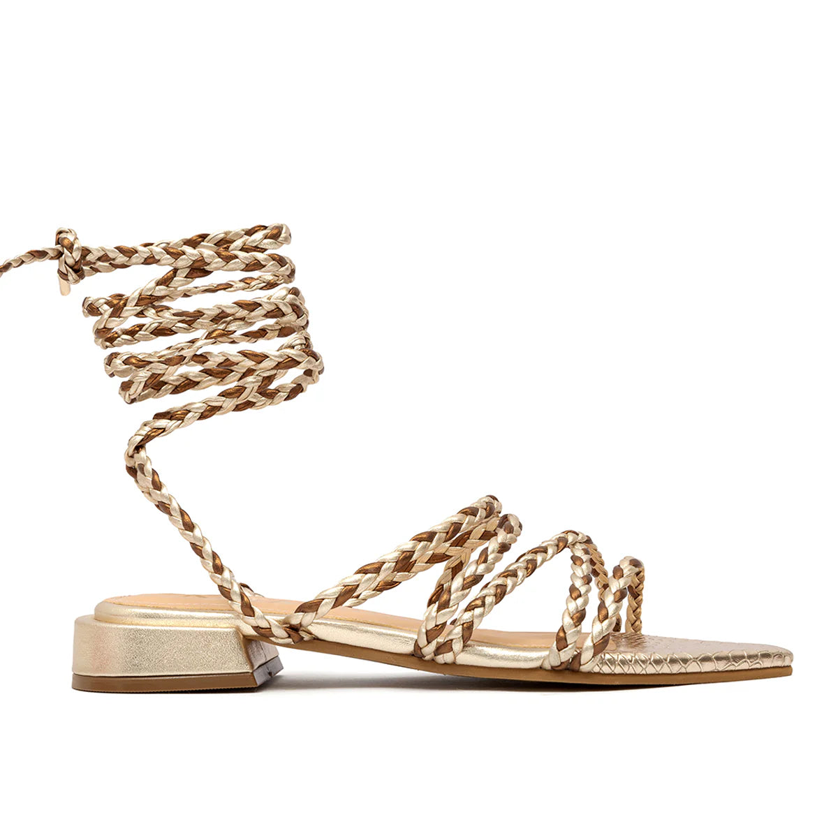 Trianna gold sandal
