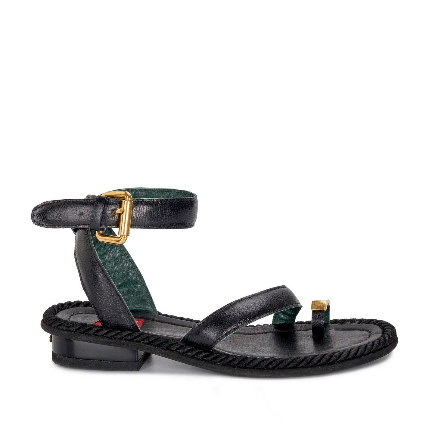 Black master sandal