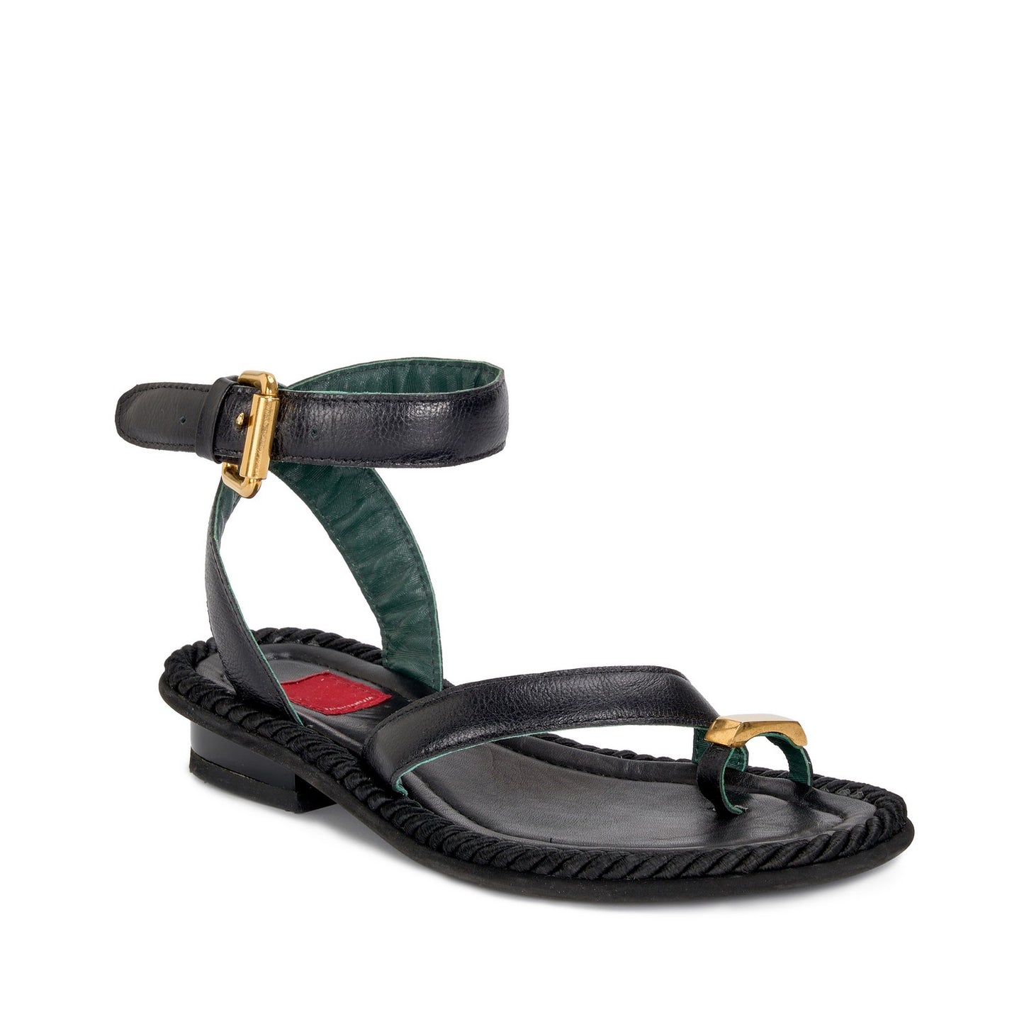 Black master sandal