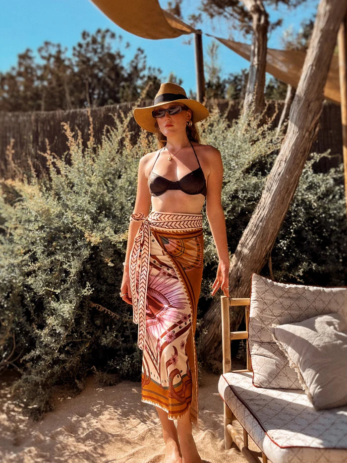 Sari nazar skirt dress