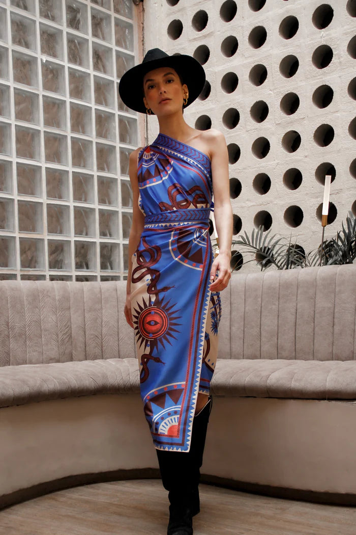 Sari nazar skirt dress