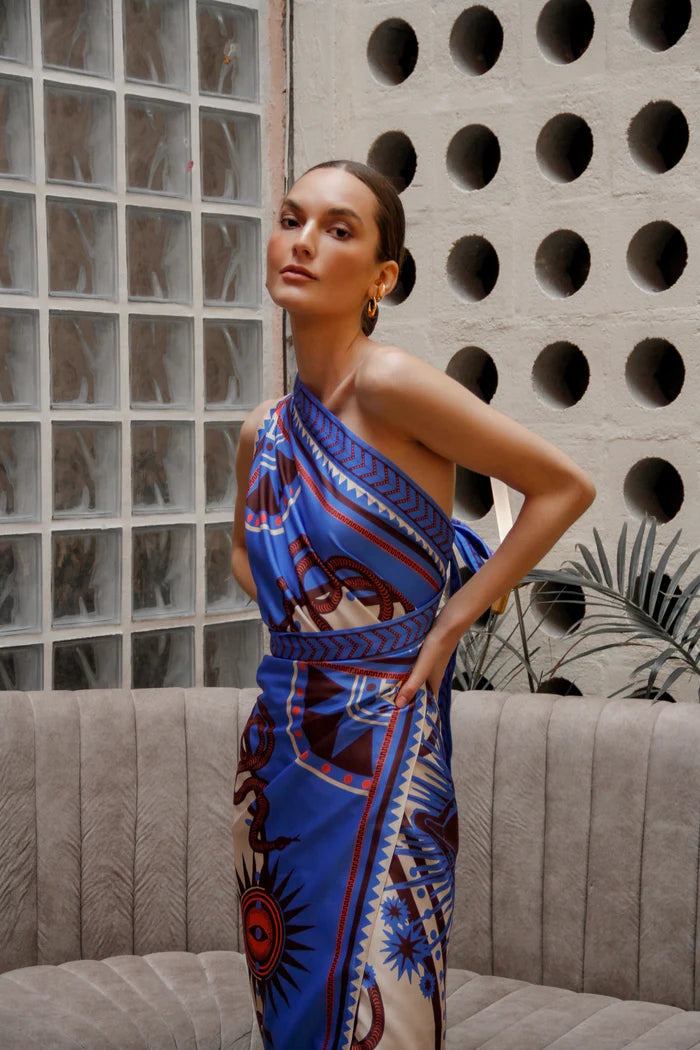 Sari nazar skirt dress