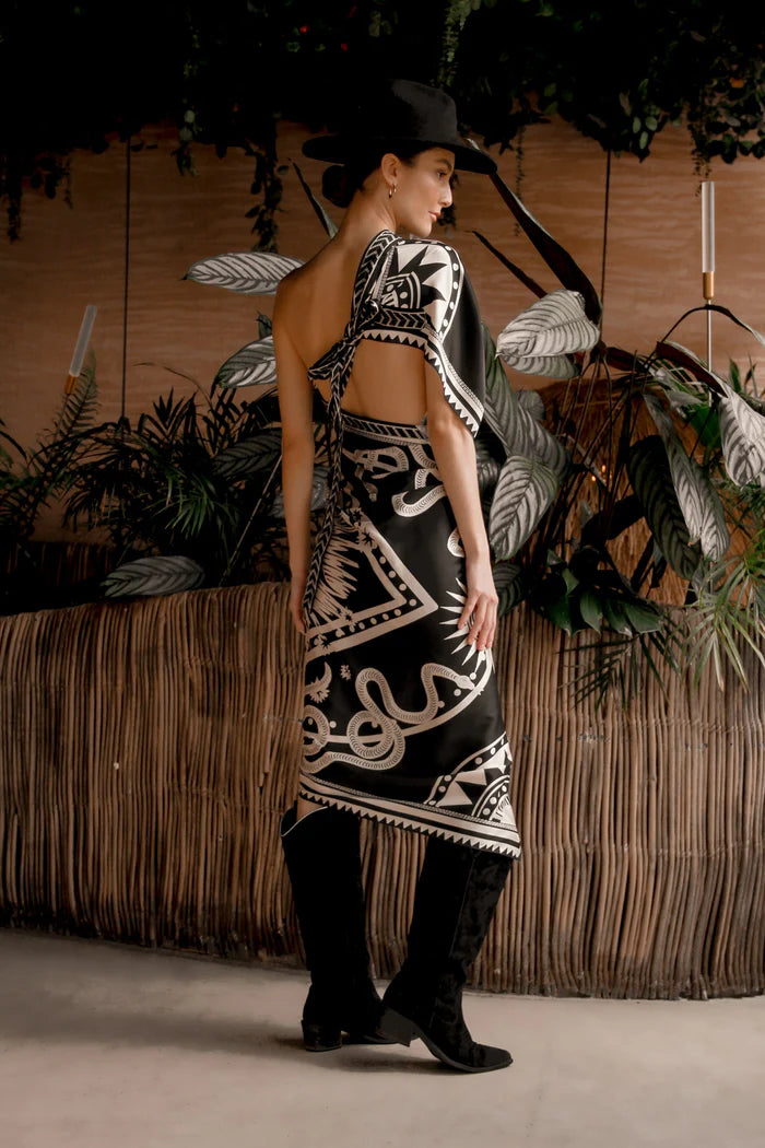 Sari nazar skirt dress