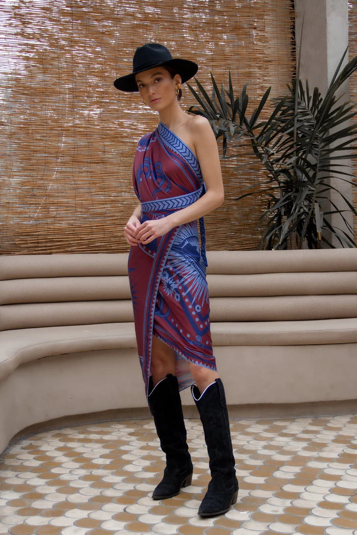 Sari nazar skirt dress
