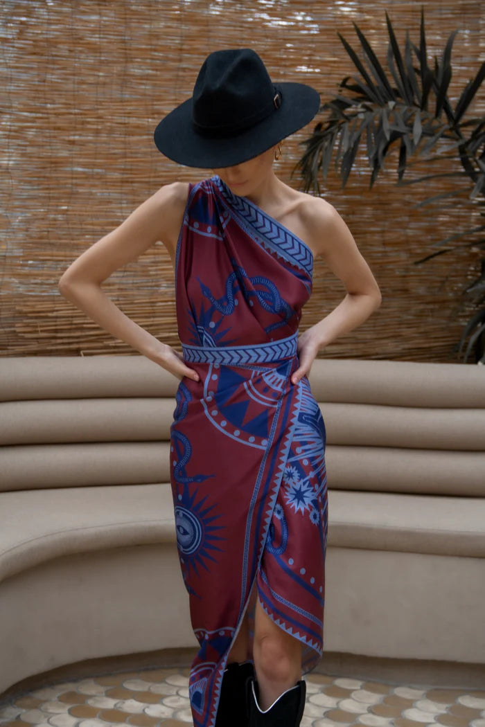 Sari nazar skirt dress